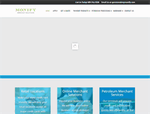 Tablet Screenshot of mymonify.com